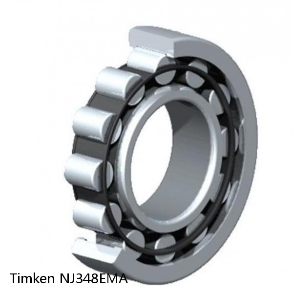 NJ348EMA Timken Cylindrical Roller Bearing