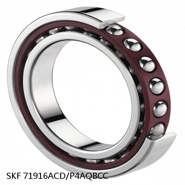 71916ACD/P4AQBCC SKF Super Precision,Super Precision Bearings,Super Precision Angular Contact,71900 Series,25 Degree Contact Angle