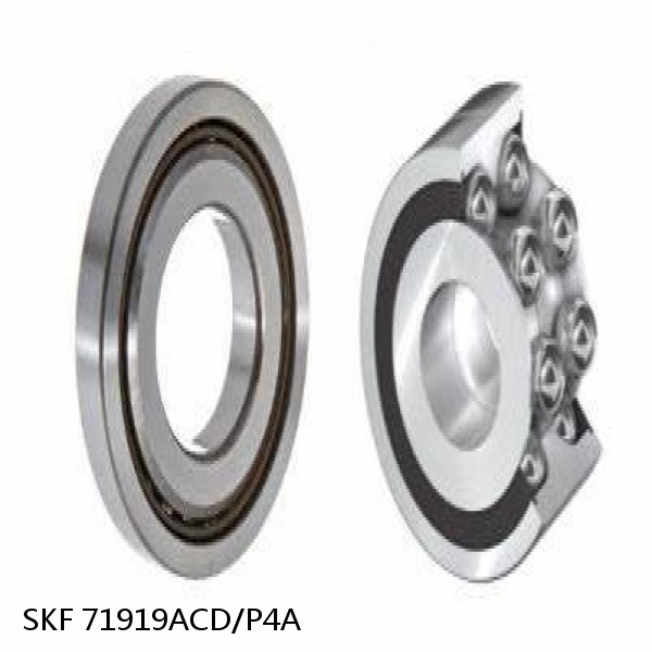 71919ACD/P4A SKF Super Precision,Super Precision Bearings,Super Precision Angular Contact,71900 Series,25 Degree Contact Angle