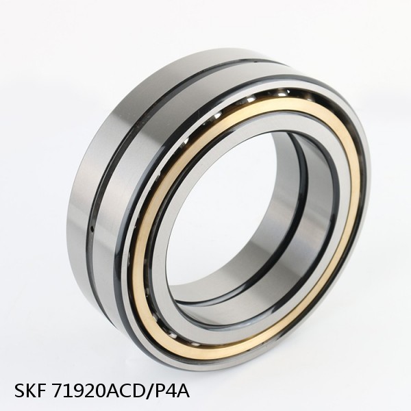 71920ACD/P4A SKF Super Precision,Super Precision Bearings,Super Precision Angular Contact,71900 Series,25 Degree Contact Angle