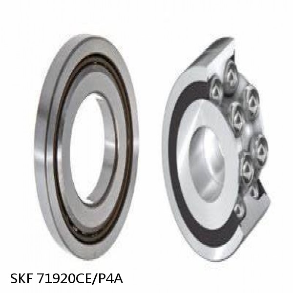 71920CE/P4A SKF Super Precision,Super Precision Bearings,Super Precision Angular Contact,71900 Series,15 Degree Contact Angle